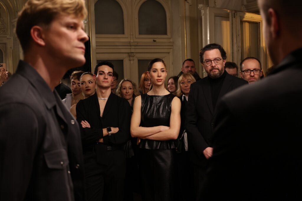 U prvome planu: Lukas Zuschlag, Alessio Alfonsi, Marta Kanazir, Marko Hribernik