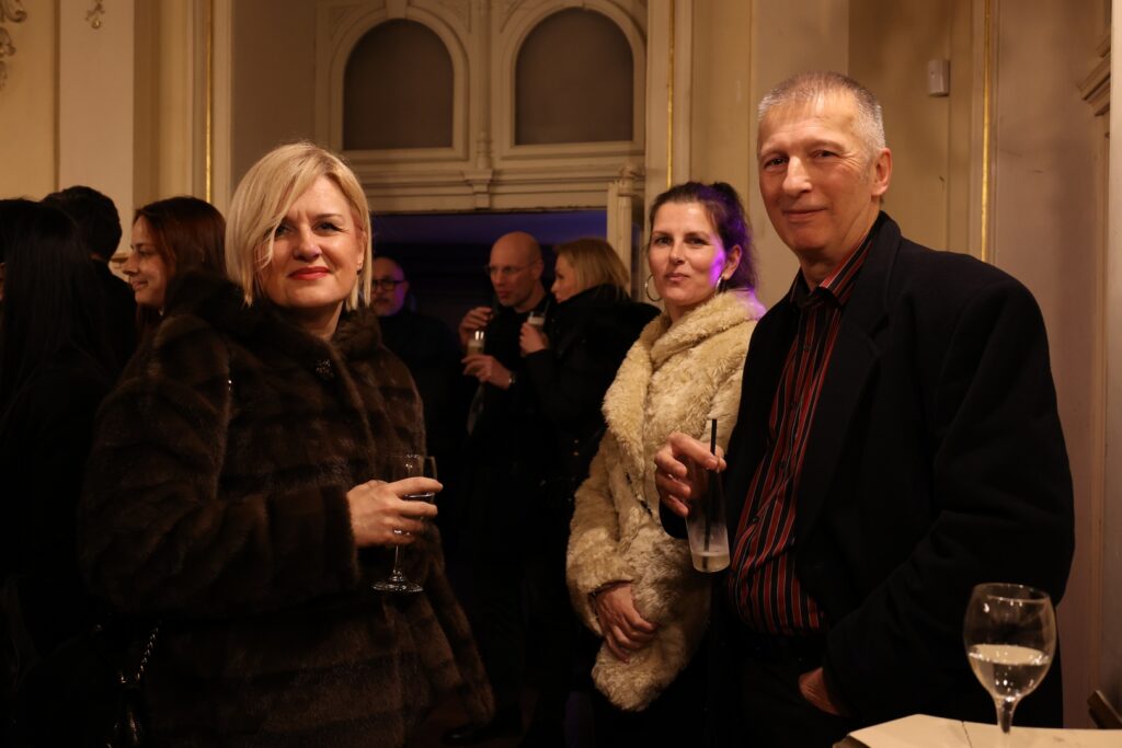 Domjenak nakon premijere predstave "Balkanski špijun"