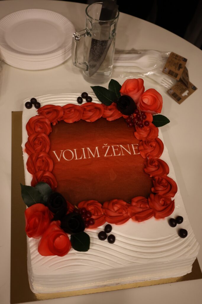 Domjenak nakon koncerta "Volim žene"