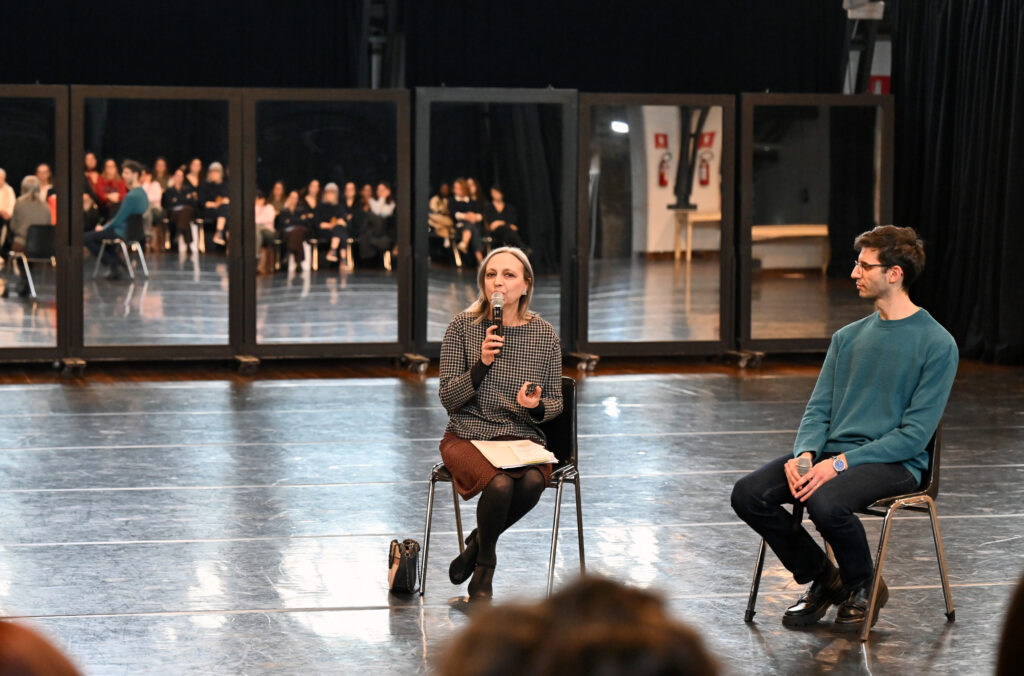 Razgovor s Valentinom Bonelli u Teatru Regio u Parmi; foto: Roberto Ricci