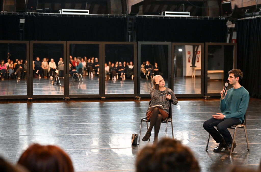 Razgovor s Valentinom Bonelli u Teatru Regio u Parmi; foto: Roberto Ricci