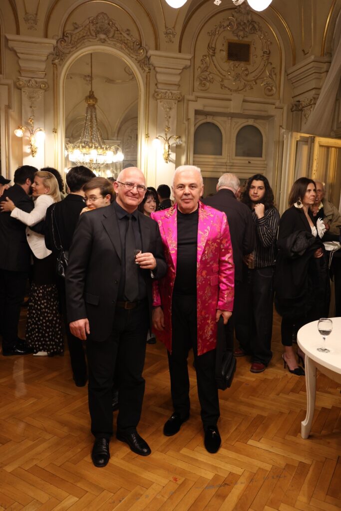 Domjenak nakon premijere "Turandot": Matteo Salvemini i Mladen Zelenika