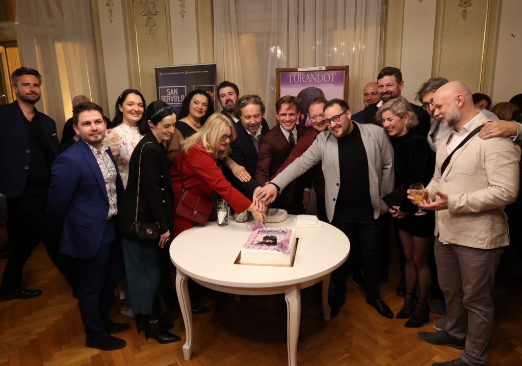 Domjenak nakon premijere "Turandot"