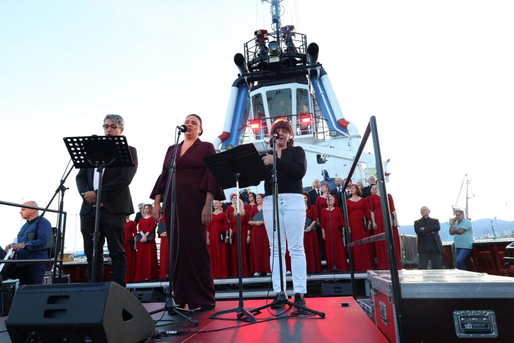 Luka Ortar, Stefany Findrik, Anamarija Knego, Riječki operni zbor