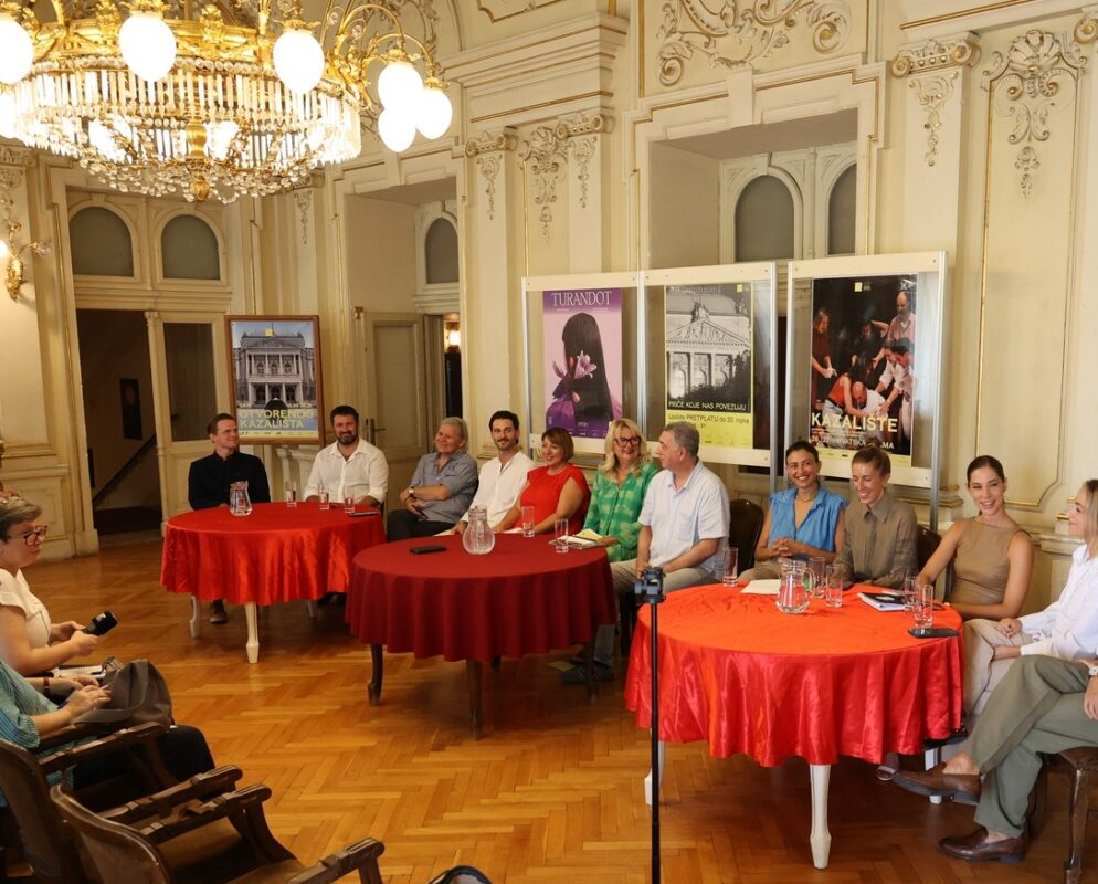 Otvorenje kazališne sezone 26./27. (konferencija za novinare)