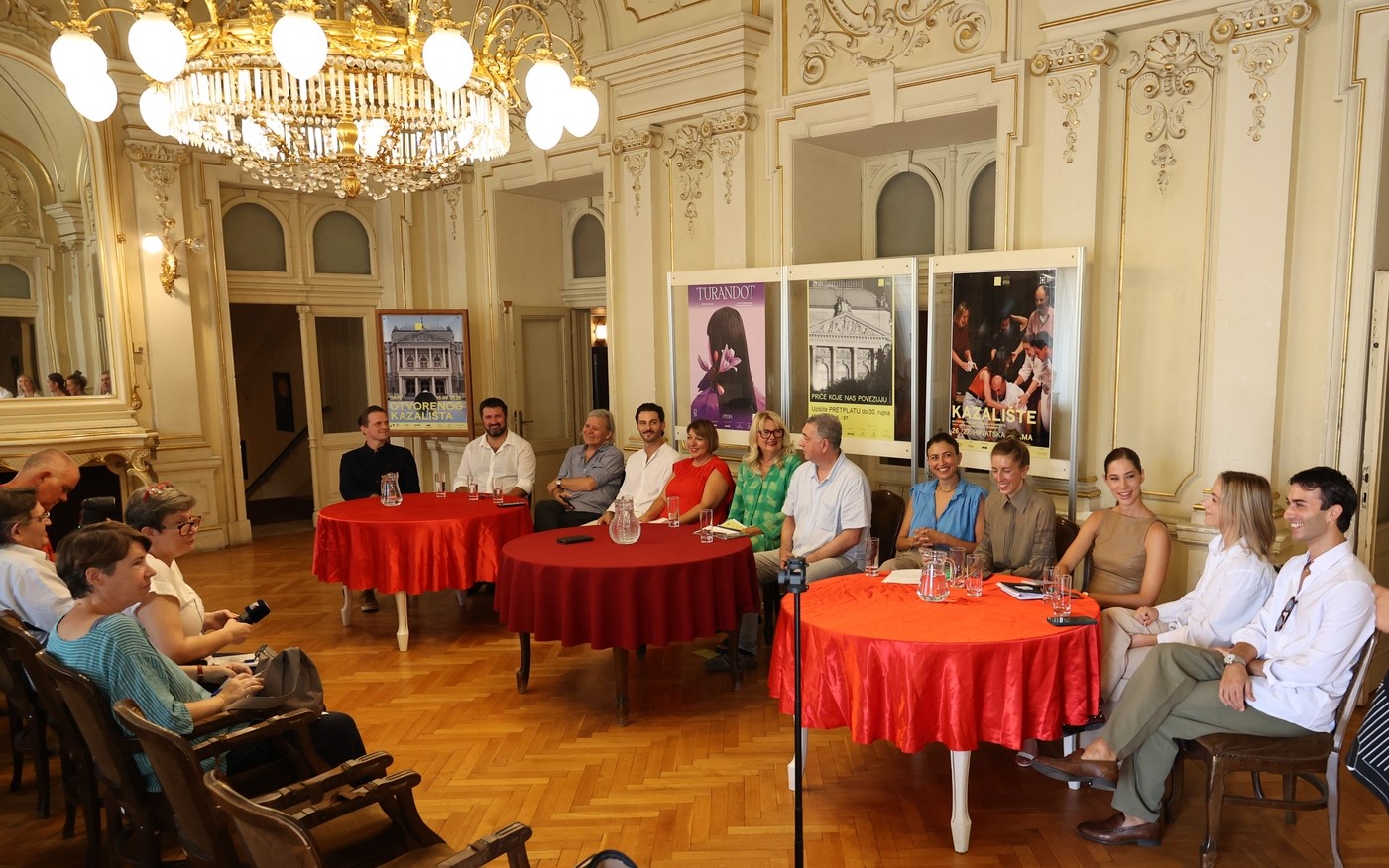 Otvorenje kazališne sezone 26./27. (konferencija za novinare)
